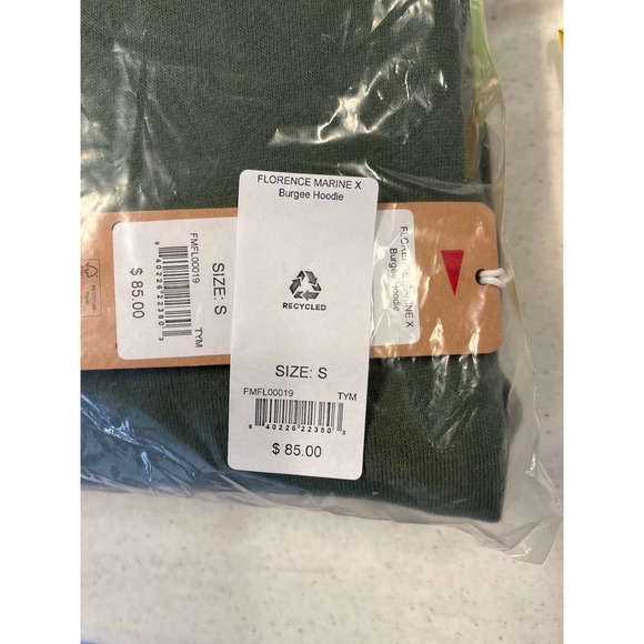 Green Hoodie with Red Accent - Picture 11 of 11